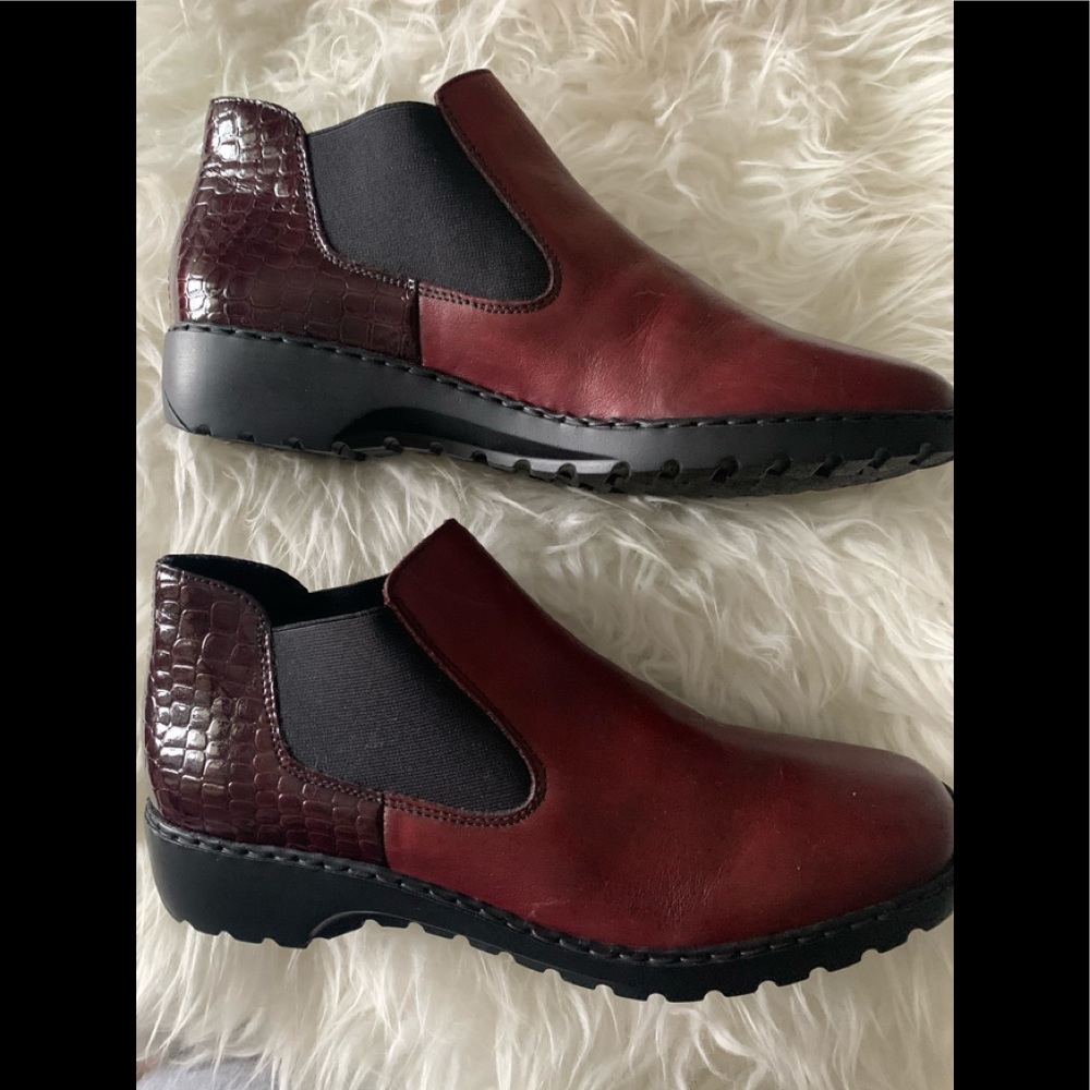 New Reiker Leather Booties Size 10-40